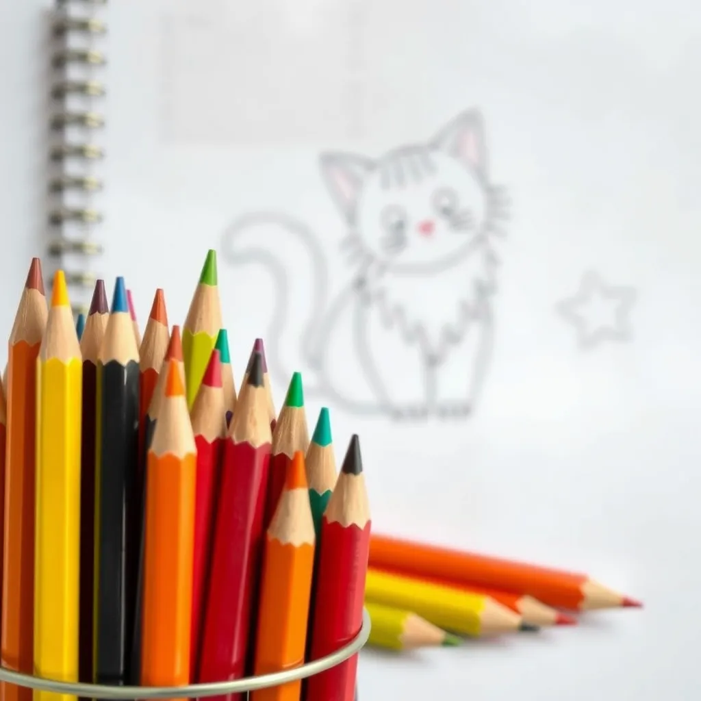 Szkicowanie dla dzieci – jak narysować kota?