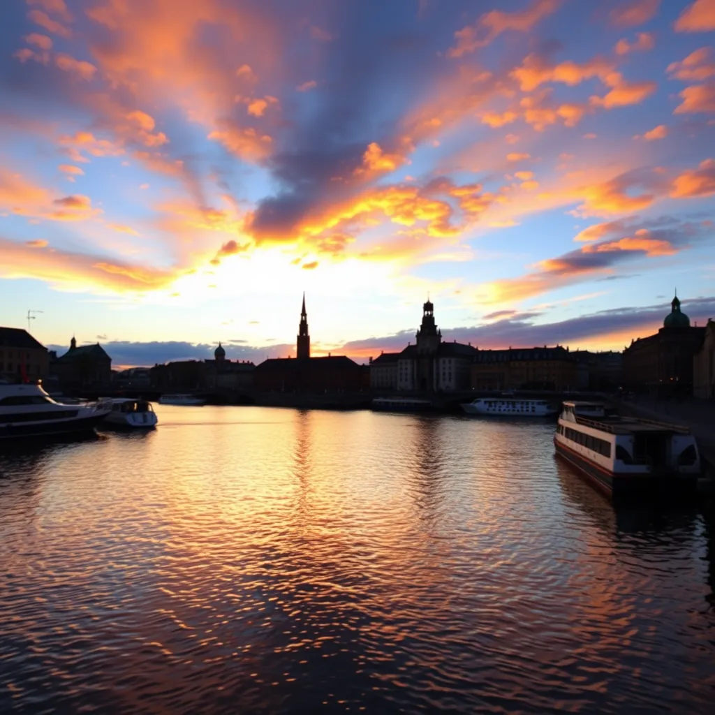 Zachód słońca w Gdańsku – gdzie znaleźć najlepsze miejsce do oglądania?